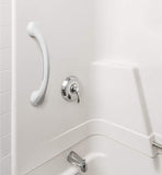 Changing Lifestyles Permanent Mount Bath Safety Grab Bar, Grey, 18"