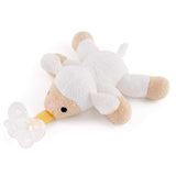 Babalou Hush Plush Cute Baby Pacifier Clip