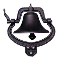 Real Steel Heavy Duty Cast Iron Freedom Farmhouse Dinner Bell