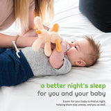 Babalou Hush Plush Cute Baby Pacifier Clip