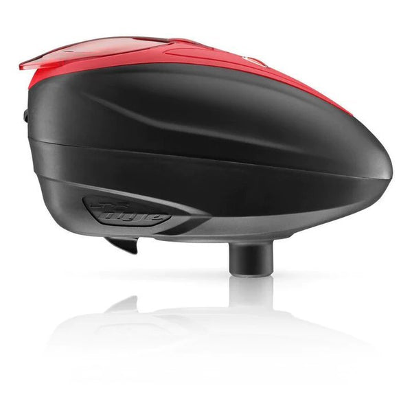 Dye LT-R Electronic Paintball Loader LTR Rotor Hopper - Black / Red