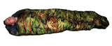 S4O Adult Mummy Type Camping Sleeping Bag with Carrying Case - Camo