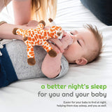 Babalou Hush Plush Cute Baby Pacifier Clip