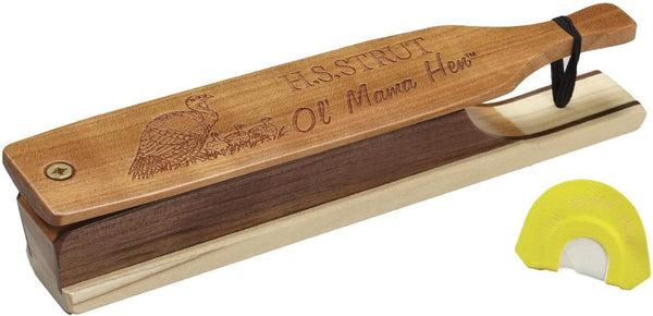 Hunters Specialties H.S. Strut "Ol Mama Hen" Box Call with Diaphragm Call