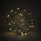 Perfect Holiday 120 LED 17 Inch Elegant Lighted Wire Ball Wedding Center Piece - Warm White