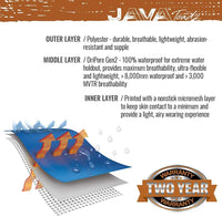 FROGG TOGGS Men's Java Toadz 2.5 Ultra Light Waterproof Breathable Rain Bib - Large