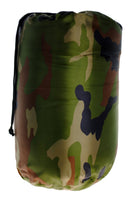 S4O Adult Mummy Type Camping Sleeping Bag with Carrying Case - Camo