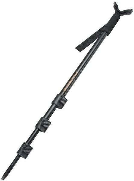 Mossy Oak Hunting Accessories Deluxe Aluminum MO-DSS-BL Shooting Stick Black