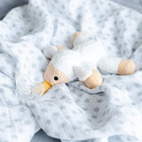 Babalou Hush Plush Cute Baby Pacifier Clip