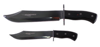 CampCo Humvee Bowie Knife Set w Stainless Steel Blades and Pakawood Handles