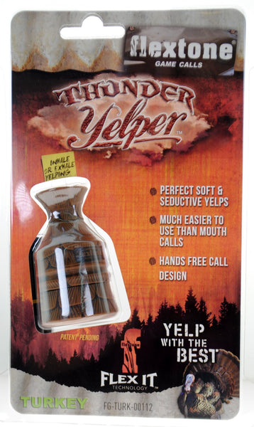 New!! Flextone Thunder Yelper Turkey Call Turkey Hunting Mouth Call