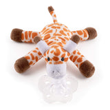 Babalou Hush Plush Cute Baby Pacifier Clip