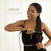 xtava Time to Shine Steam Straightener