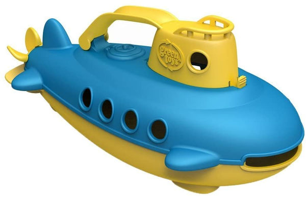 Green Toys Water Submarine Bathtub Water Pool Sub Toy - BPA Free - Made in USA