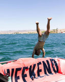 Leus Surf Towel Weekend Pink/Blue Ultra Plush 100% Cotton 58x33