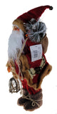 Shop4Omni 18 Inch Santa Clause Figure Carrying Bag of Pine Cones - Christmas Decor