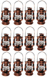 Shop4Omni LED Lantern Emergency Hanging Light Lamp w Dimmer - 12 inch - Silver