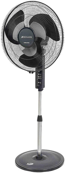 Bionaire Commander Oscillating Pedestal Cool Air Electric Fan 47 Inch - Black