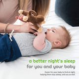 Babalou Hush Plush Cute Baby Pacifier Clip