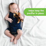 Babalou Hush Plush Cute Baby Pacifier Clip