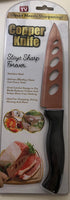 10" Copper Kitchen Knife Stays Sharp Forever AS SEEN ON TV Stainless Steel Knive