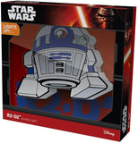 3D Light FX Star Wars R2-D2 3D Deco Mini-Sized LED Wall Light