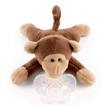 Babalou Hush Plush Cute Baby Pacifier Clip