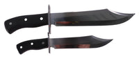 CampCo Humvee Bowie Knife Set w Stainless Steel Blades and Pakawood Handles