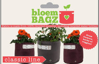 BloemBagz Classic Line Planter, 2 Gallon, Union Red