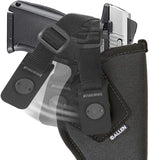 Allen Company Swipe MQR Handgun Holster, OWB Gun Holster with Magnetic Lock - Black