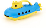 Green Toys Water Submarine Bathtub Water Pool Sub Toy - BPA Free - Made in USA