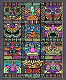 Crayola Art with Edge Coloring Book, Neon Coloring Pages, 18 Pages