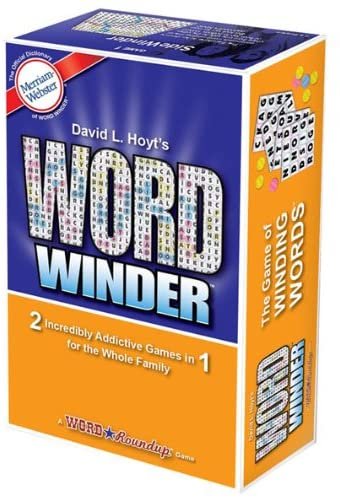 David Hoyt's Game Word Winder 2 in 1 Puzzle Games Race Winder Sidewinder