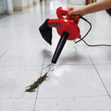 Toolman Corded Electric Compact Leaf Blower Sweeper Vacuum Cleaner 5.0A 6 Speed