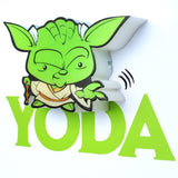 3D Light FX Star Wars Yoda 3D Deco Mini-Sized LED Wall Light