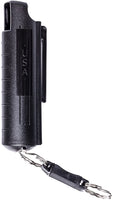 Smith & Wesson Pepper Shield Quick Release Pepper Spray Keychain with Plastic Holster and Belt Clip
