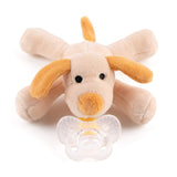 Babalou Hush Plush Cute Baby Pacifier Clip