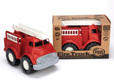 Green Toys Fire Truck - Toy Red Firetruck - Made in USA from Recycled Plastic