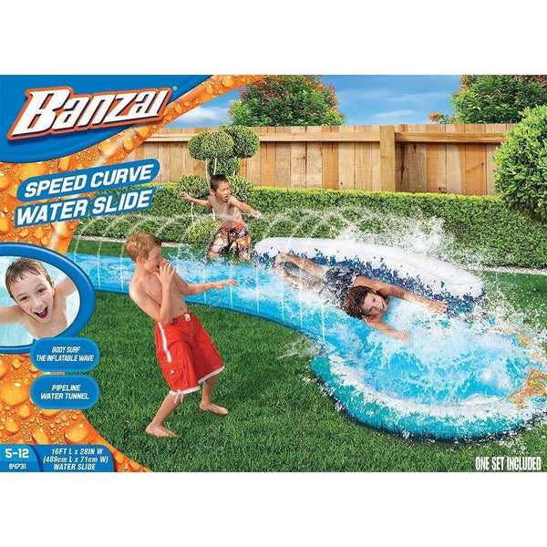 Banzai Speed Curve Water Slide by Banzai