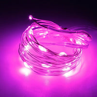 Perfect Holiday 7Ft 20 LEDs Starry String Fairy Lights Copper LED Battery Powered Ultra Thin String Wire