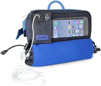 Chums Hydro Jam Waist Fanny Pack Phone Case Water Bottle Holder - Navy Blue