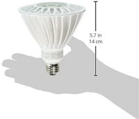 TCP LED12E26P30S30KFLND LED BR40 - 65 Watt Equivalent (12w) Bright White (3000K) Non Dimmable Flood Light Bulb