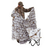 Ameristep Snow Hunter 3-D Chair and 3-D Cover System, Realtree APS