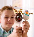 HearthSong Crafty Creations All-Seasons Candy, Chocolate, Cookie Making Kit - Includes Silicone Molds, Kabob Sticks, Tools, and More - 274 Pieces