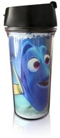 Pixar Finding Dory Mug and Snug Set. Traveler Mug & Cozy Fleece Throw