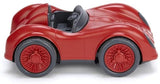 Green Toys Race Car - Made in USA from Recycled Plastic 6" Push Toy Car - Red