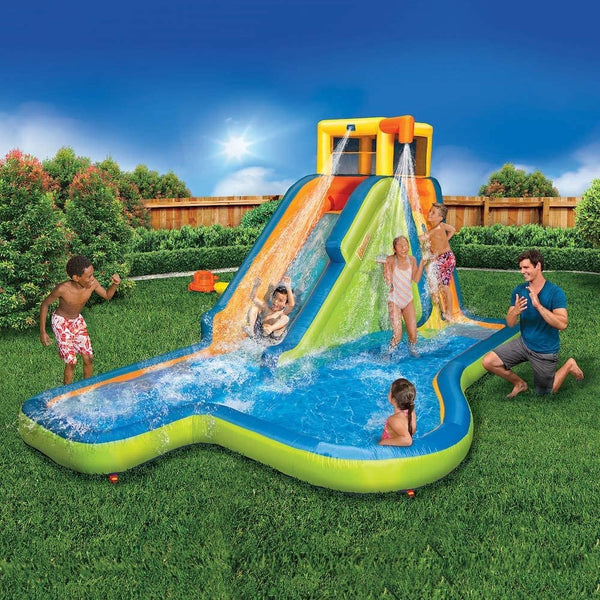 BANZAI Slide N Soak Splash Water Park