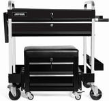 Heritage WC2801S 28” Mechanics Tool Cart with Rolling Tool Seat
