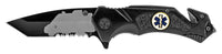 REX 8" Tactical Spring Assisted Open Pocket Knife EMS TD 941-EMS Stainless Blade