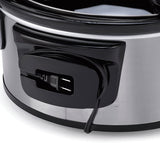 Crockpot SCCPVS600ECP, 6 Quart, Silver